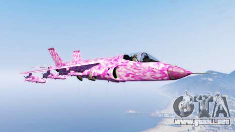GTA 5 Hydra pink urban camouflage
