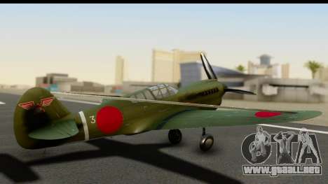 P-40E Kittyhawk IJAAF para GTA San Andreas