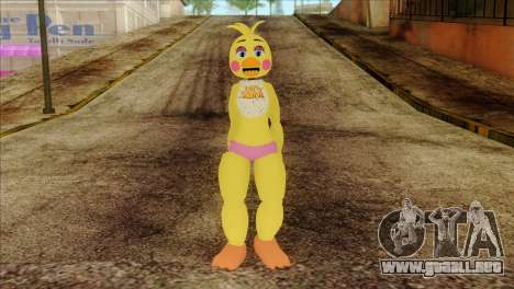 Toy Chica from Five Nights at Freddy 2 para GTA San Andreas