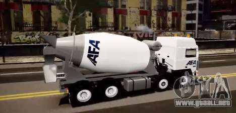 Volvo F10 cement truck para GTA 4