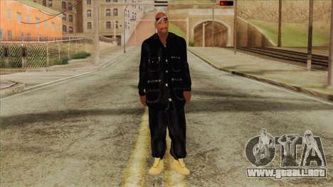 Tupac Shakur Skin v1 para GTA San Andreas