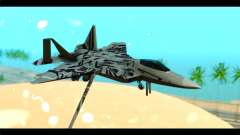 F-22 Raptor Starscream para GTA San Andreas