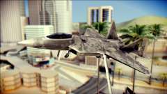 F-22 Raptor Digital Camo para GTA San Andreas