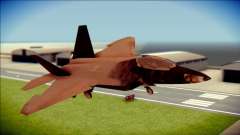 F-22 Raptor G1 Starscream para GTA San Andreas