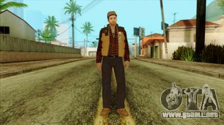 Big Rig Alex Shepherd Skin para GTA San Andreas