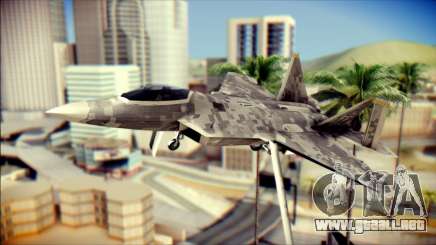 F-22 Raptor Digital Camo para GTA San Andreas