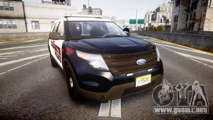 Ford Explorer 2011 Elizabeth Police [ELS] v2 para GTA 4