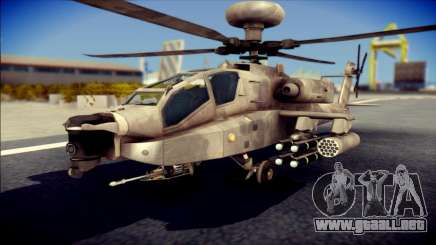 AH64 Apache MOHW para GTA San Andreas