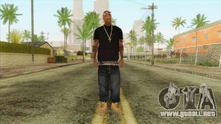 Tupac Shakur Skin v2 para GTA San Andreas