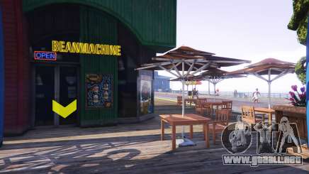 Una tienda de café para GTA 5