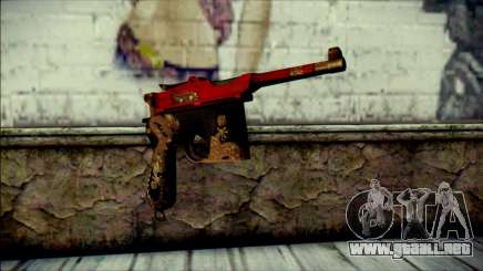 Mauser M1896 Royal Dragon CF para GTA San Andreas
