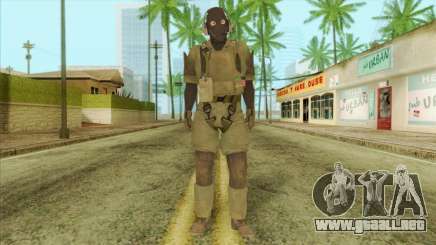 Metal Gear Solid 5: Ground Zeroes MSF v1 para GTA San Andreas