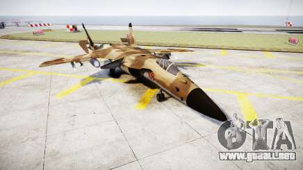 El Su-47 Berkut desert para GTA 4