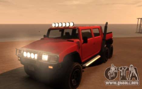 Mammoth Patriot 6x6 para GTA 4