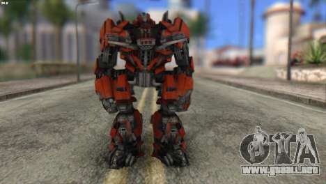 Autobot Titan Skin from Transformers para GTA San Andreas
