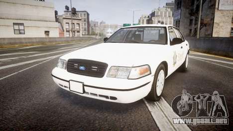 Ford Crown Victoria Sacramento Sheriff [ELS] para GTA 4