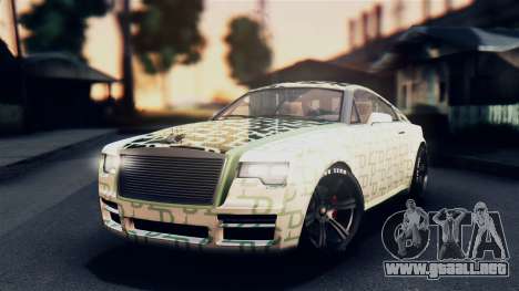 GTA 5 Enus Windsor IVF para GTA San Andreas