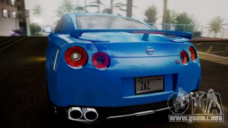 Nissan GT-R 2015 para GTA San Andreas