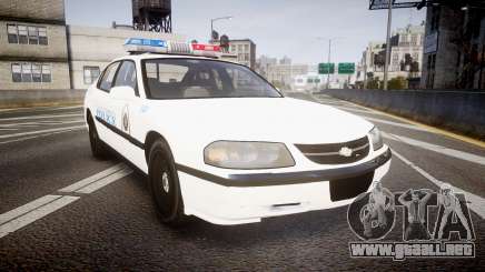 Chevrolet Impala Metropolitan Police [ELS] Traf para GTA 4