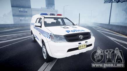 Toyota Hilux NSWPF [ELS] para GTA 4