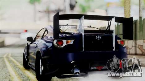 Toyota GT86 para GTA San Andreas