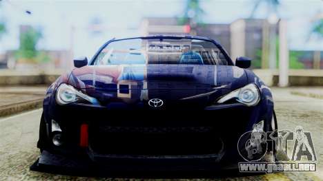 Toyota GT86 para GTA San Andreas