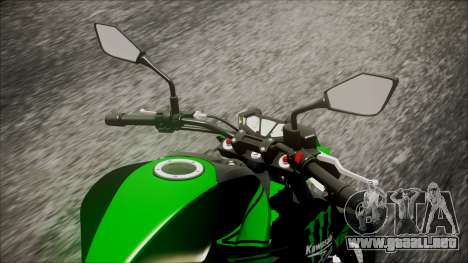 Kawasaki Z800 Monster Energy para GTA San Andreas