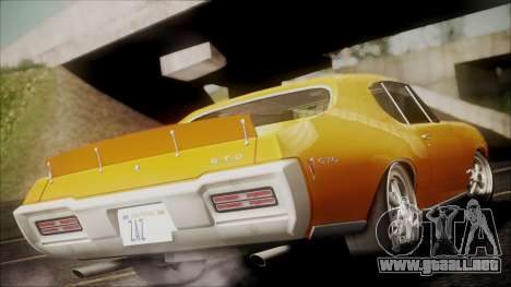 Pontiac GTO 1968 para GTA San Andreas