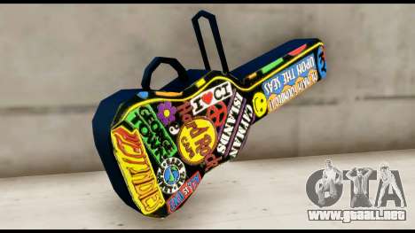 Guitar Case MG Colorful para GTA San Andreas