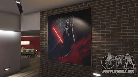 GTA 5 Star Wars Posters for Franklins House 0.5