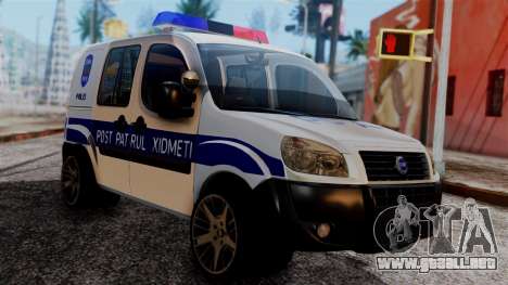 Fiat Doblo PPX para GTA San Andreas
