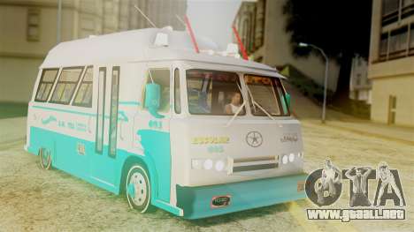 JAC Microbus para GTA San Andreas