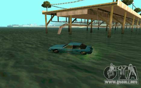 Cars Water para GTA San Andreas