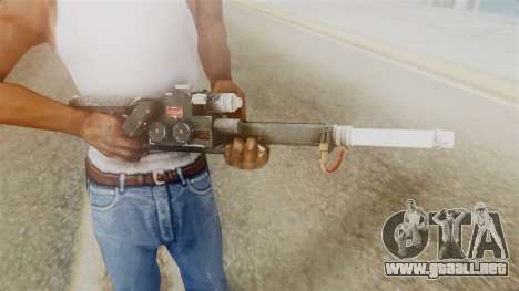 Ghostbuster Proton Gun para GTA San Andreas