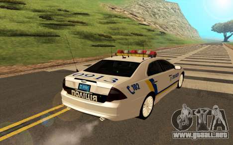 Ford Taurus Ukraine Police para GTA San Andreas