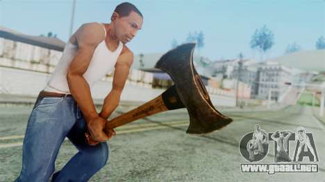 Doubleaxe from Silent Hill Downpour para GTA San Andreas