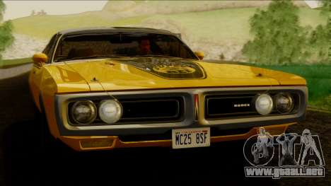 Dodge Charger Super Bee 426 Hemi (WS23) 1971 IVF para GTA San Andreas