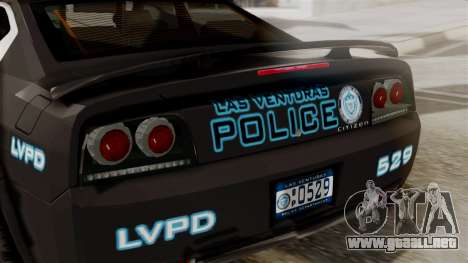 Hunter Citizen from Burnout Paradise Police LV para GTA San Andreas