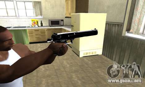 Black Cool Deagle para GTA San Andreas