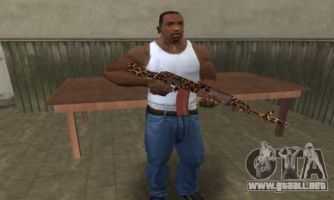 Leopard AK-47 para GTA San Andreas