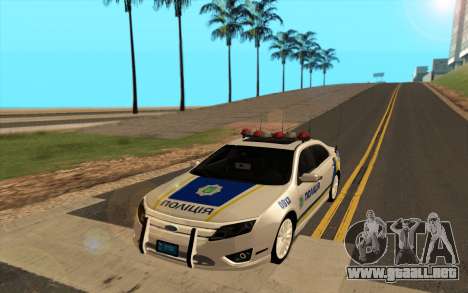 Ford Taurus Ukraine Police para GTA San Andreas