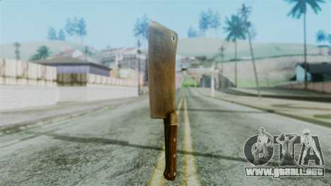 Cleaver from Silent Hill Downpour para GTA San Andreas