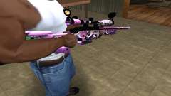 Neon Sniper Rifle para GTA San Andreas