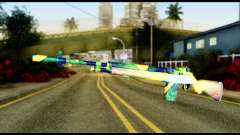 Brasileiro Rifle para GTA San Andreas