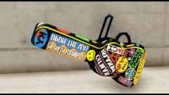 Guitar Case MG Colorful para GTA San Andreas