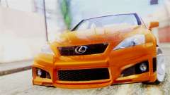 Lexus IS F para GTA San Andreas