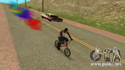 Bike Smoke para GTA San Andreas