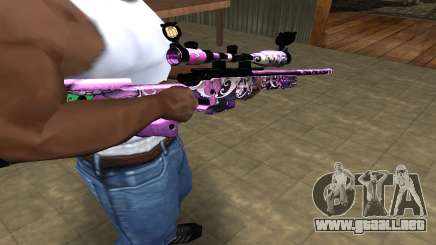 Neon Sniper Rifle para GTA San Andreas
