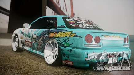 Nissan Skyline ER34 GT-Shop para GTA San Andreas