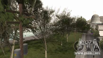 Una copia de la original de los árboles para GTA San Andreas